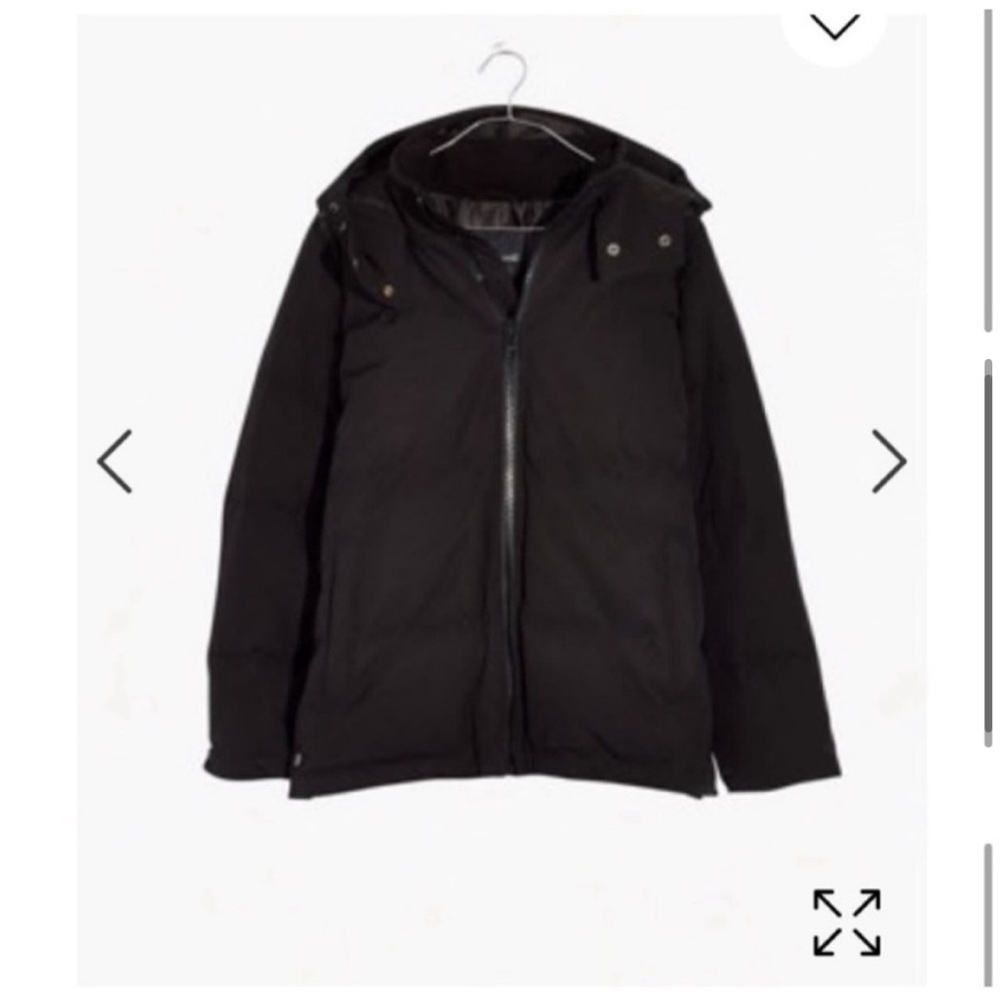 MADEWELL BLACK QUILTED PUFFER PARKA - Picture 5 of 15